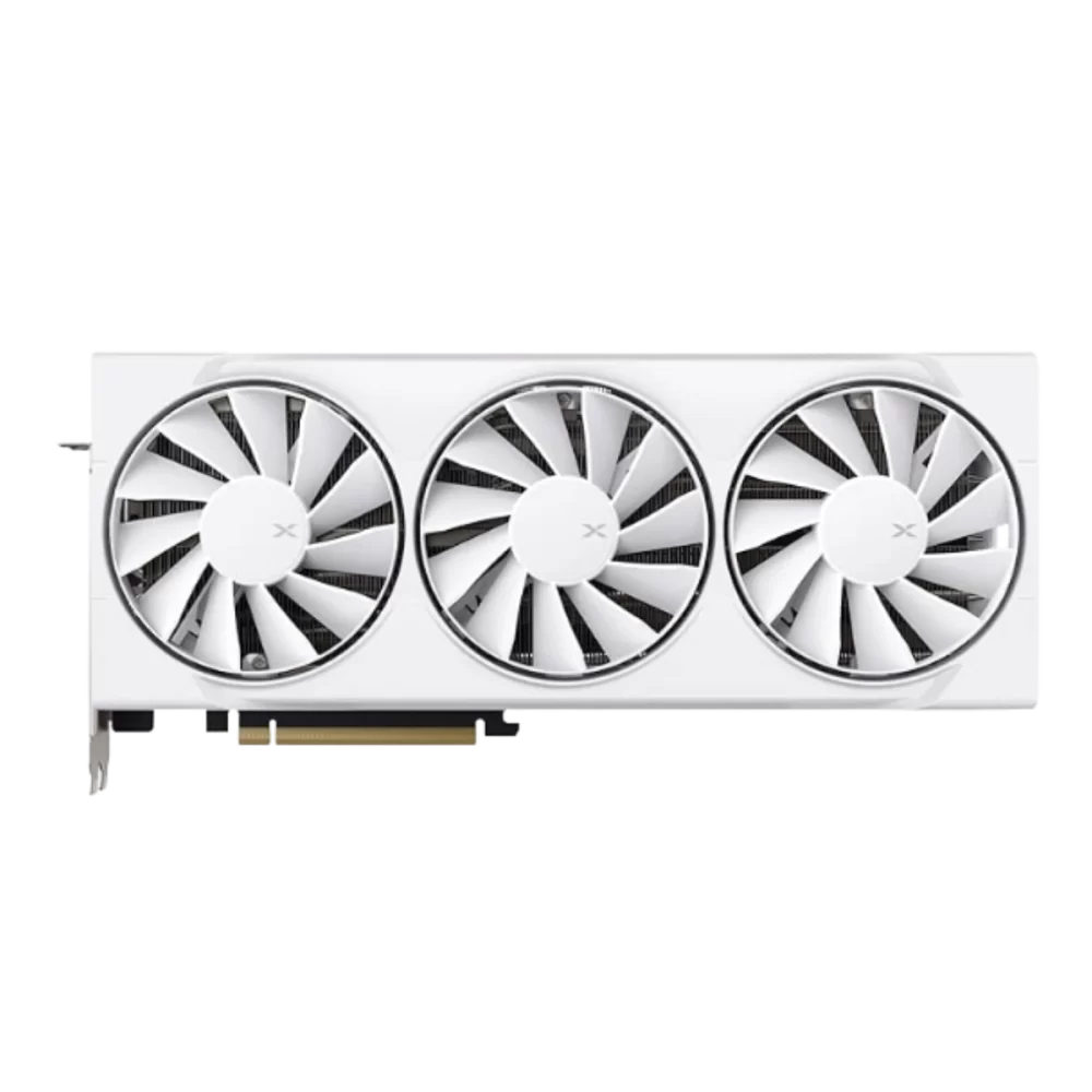 XFX Swift AMD Radeon RX 9070 OC White Triple Fan Gaming Edition Graphics Card with 16GB GDDR6 HDMI 3xDP, AMD RDNA™ 4